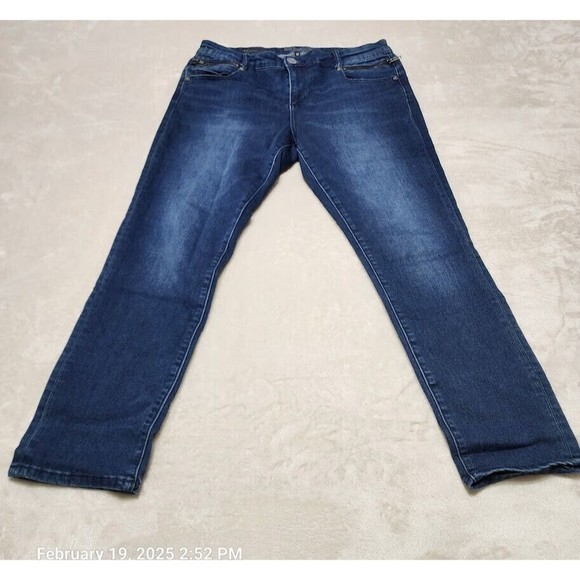 KUT from the Kloth Pants - KUT From The Kloth Women's Jeans Emma Ankle Skinny 10 Blue Medium Wash Mid Rise